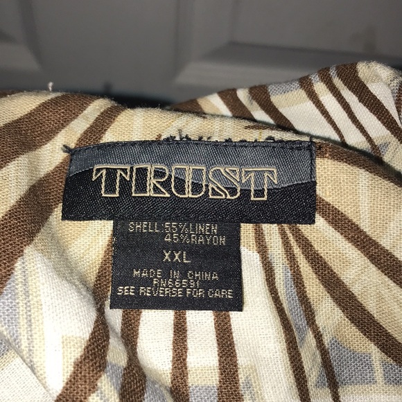 Men’s Linen-Blend Shirt - Picture 6 of 6